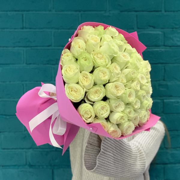 51 пионовидная роза "Белла"