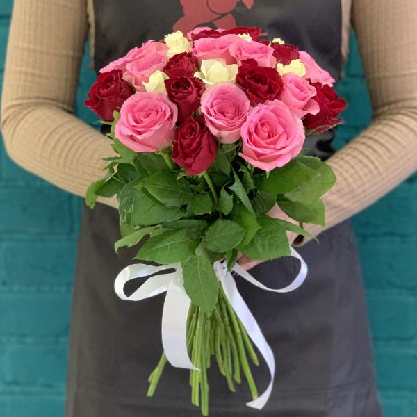 27 роз "Бурфи"