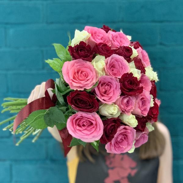 39 роз "Панакота"