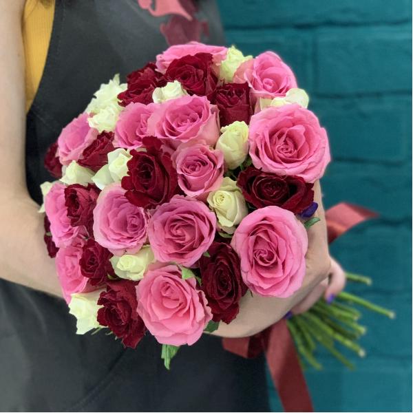 39 роз "Панакота"