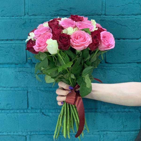 39 роз "Панакота"