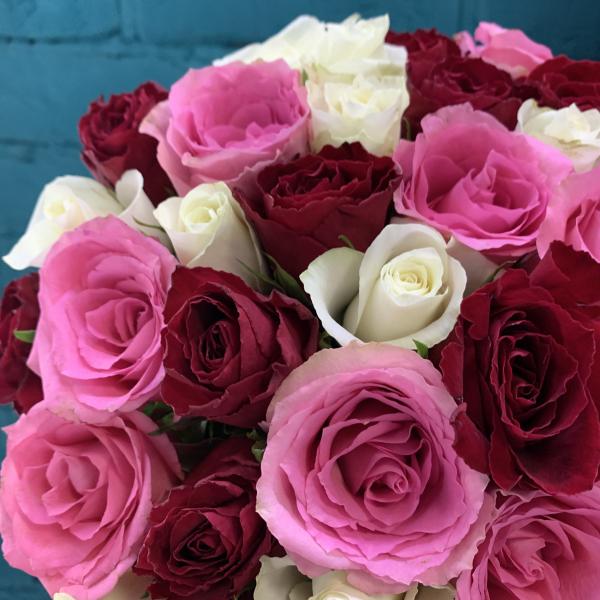 39 роз "Панакота"