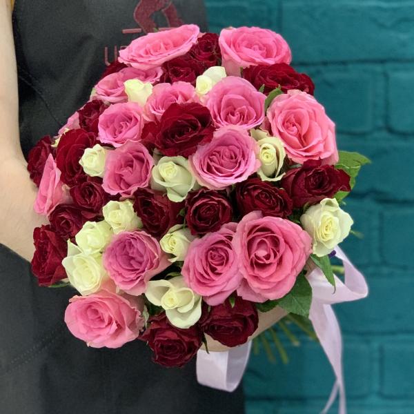 45 роз "Шарлотта"