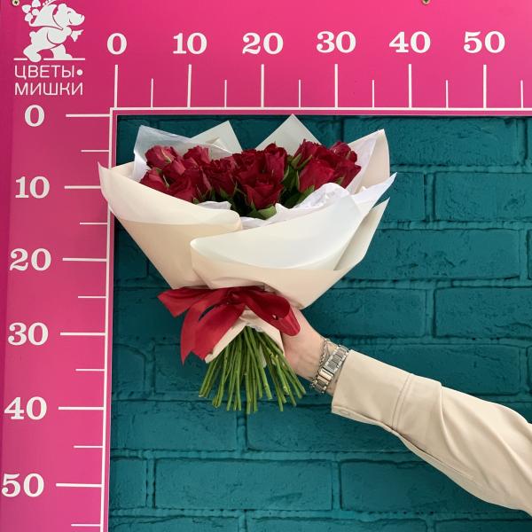 27 роз "Шелковая мечта"