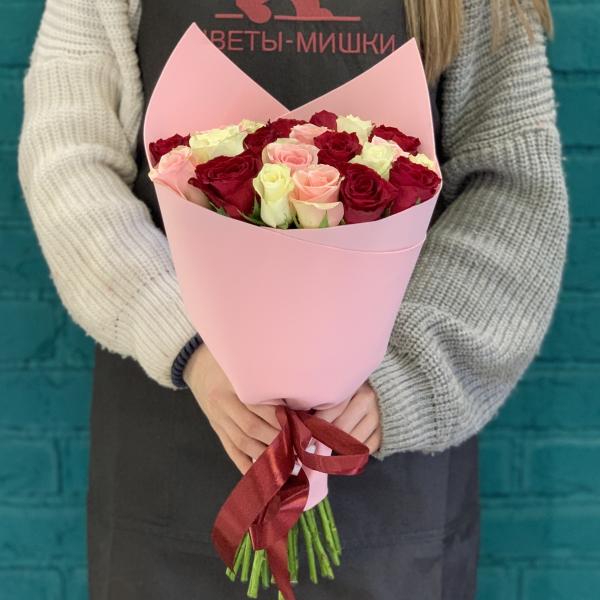 25 роз "Счастливый случай"