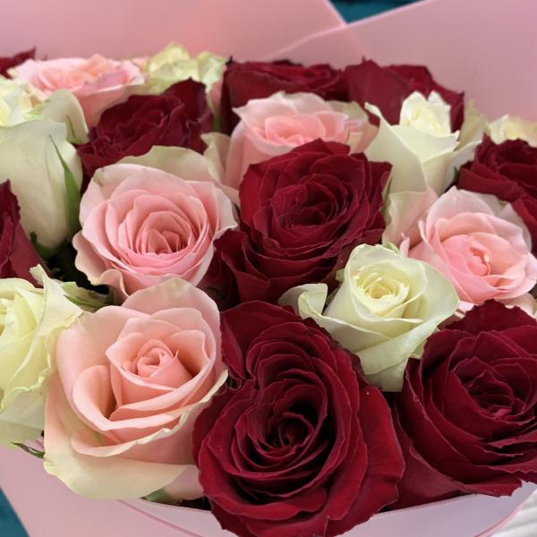 25 роз "Счастливый случай"