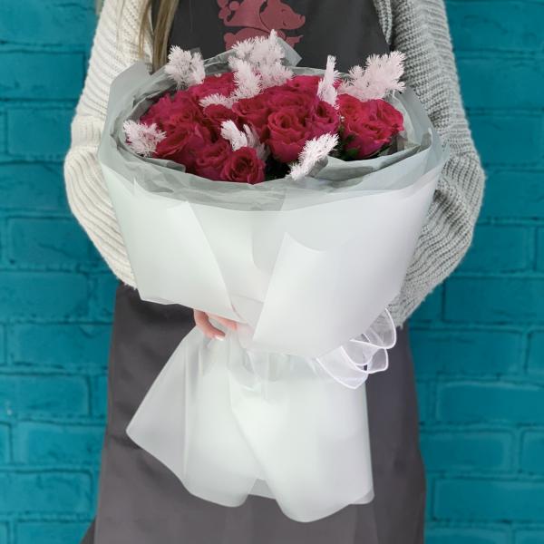 35 роз "Предвкушение"