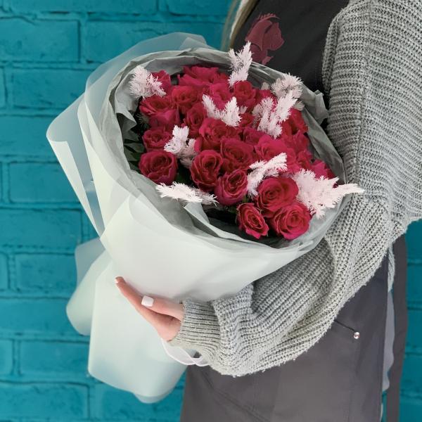 35 роз "Предвкушение"