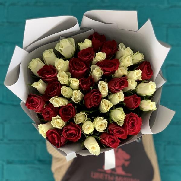 51 Роза "Мания совершенства"