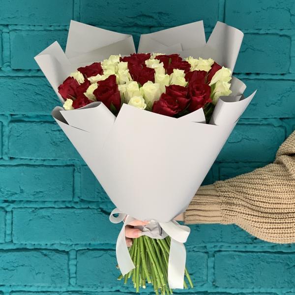 51 Роза "Мания совершенства"