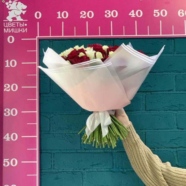 101 роза "Обещание любви"