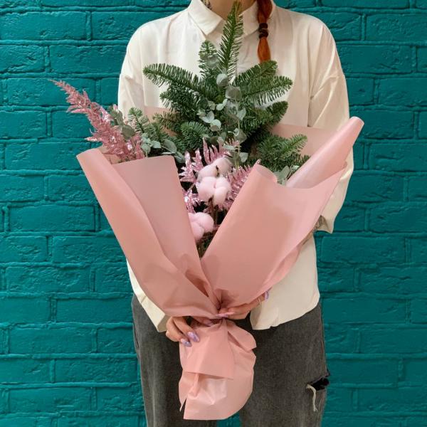 фото Нобилиса и эвкалипта "Новогодний шарм"