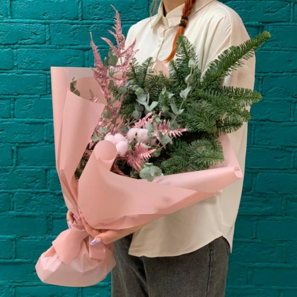 Нобилис и эвкалипт "Новогодний шарм"