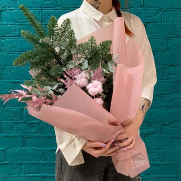 фото Нобилиса и эвкалипта "Новогодний шарм"