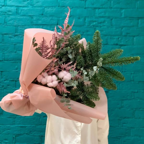 фото Нобилиса и эвкалипта "Новогодний шарм"