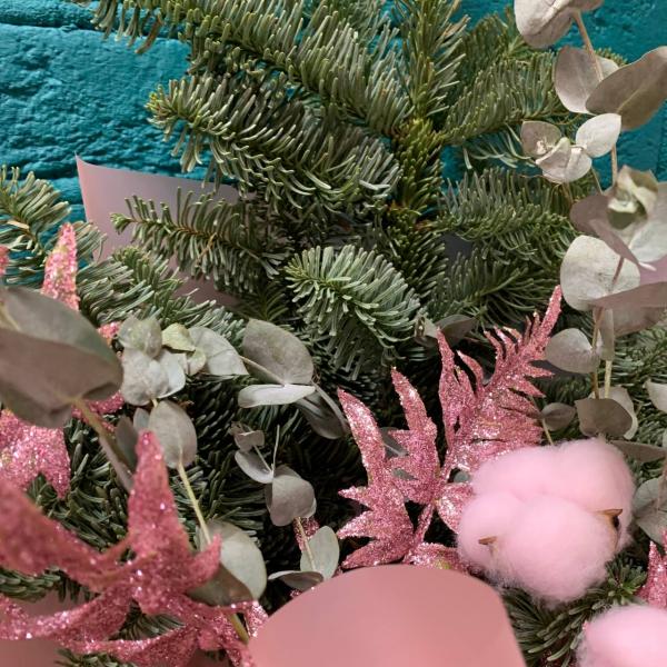 фото Нобилиса и эвкалипта "Новогодний шарм"