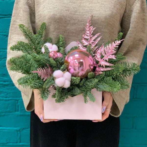 фото Нобилиса и игрушек "Рождественское чудо"