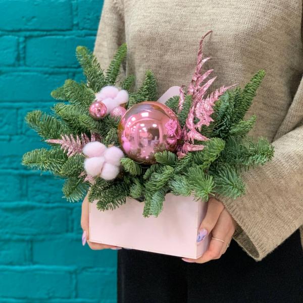 фото Нобилиса и игрушек "Рождественское чудо"