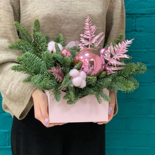 фото Нобилиса и игрушек "Рождественское чудо"