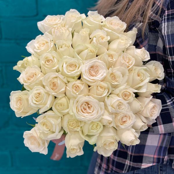 45 белых роз “Этника“