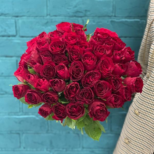 51 красная роза “Пустынное сокровище“