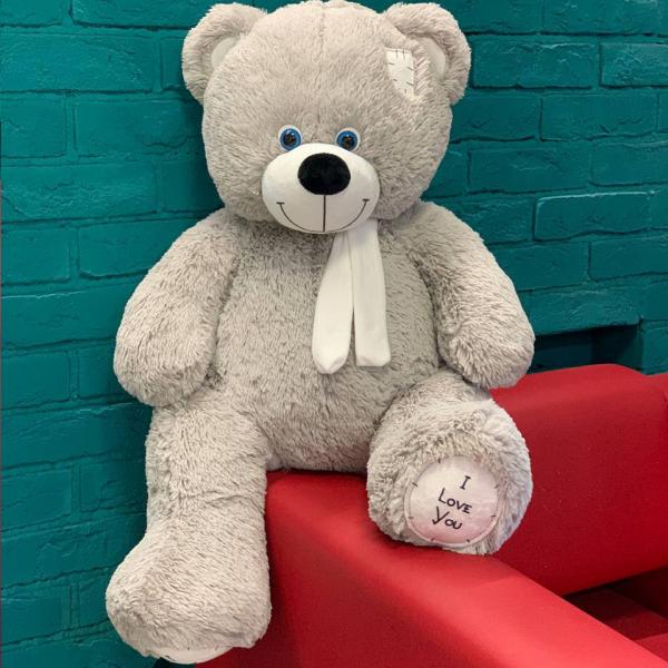 Игрушка "Мишка Артур серый 100 см"