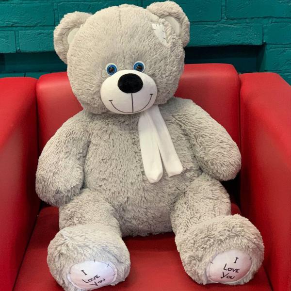 Игрушка "Мишка Артур серый 100 см"