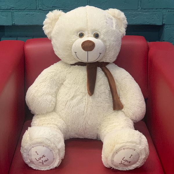 Игрушка "Мишка Артур Белый 100 см"