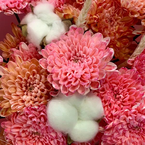  Хризантема и пшеница "Блум"