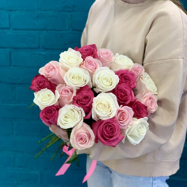 25 роз "Мечтательница"