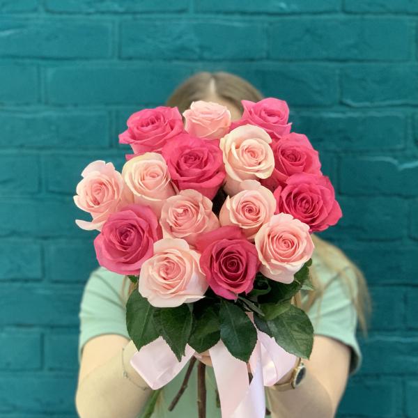 15 роз "Трепетное чувство"