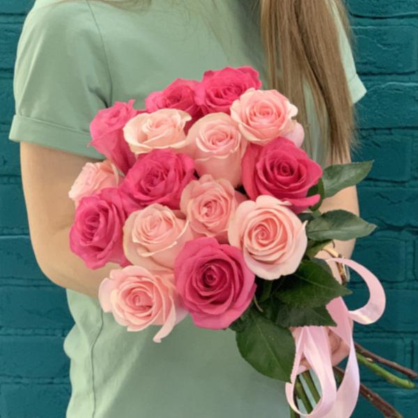 15 роз "Трепетное чувство"