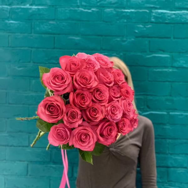 21 Роза "Малиновый раф"