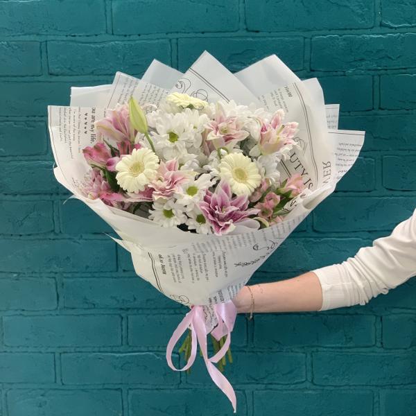  Хризантема и Лилия "Поэзия Грасса"