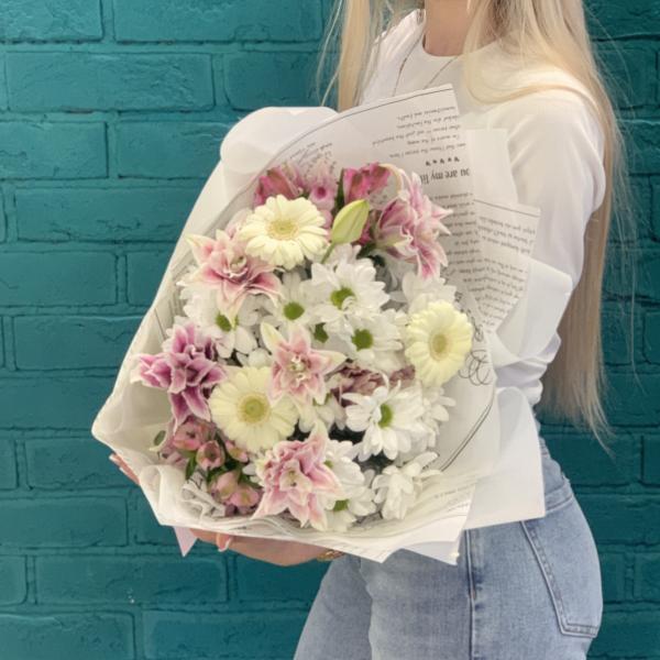  Хризантема и Лилия "Поэзия Грасса"