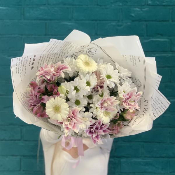  Хризантема и Лилия "Поэзия Грасса"