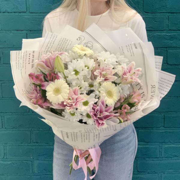  Хризантема и Лилия "Поэзия Грасса"