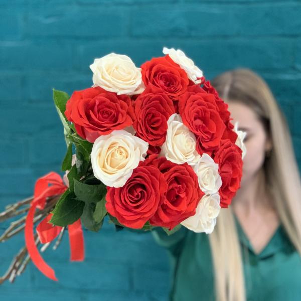 15 роз "Увидимся снова"