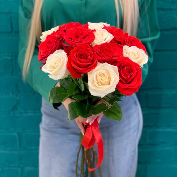 15 роз "Увидимся снова"