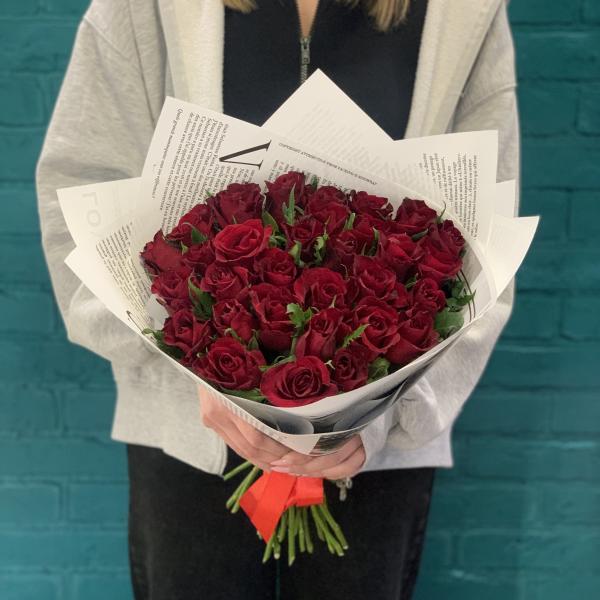 31 красная роза "Вечная любовь"