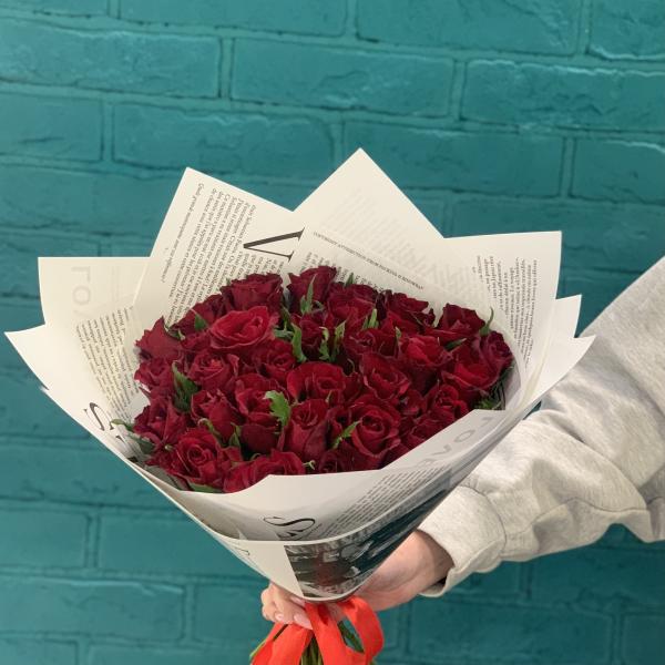 31 красная роза "Вечная любовь"