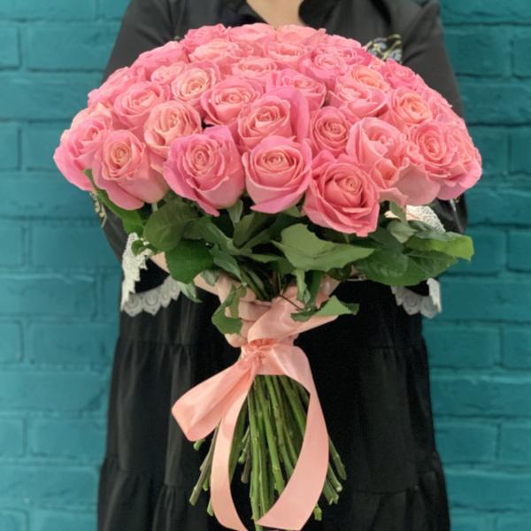 41  розовая роза “Джуси“