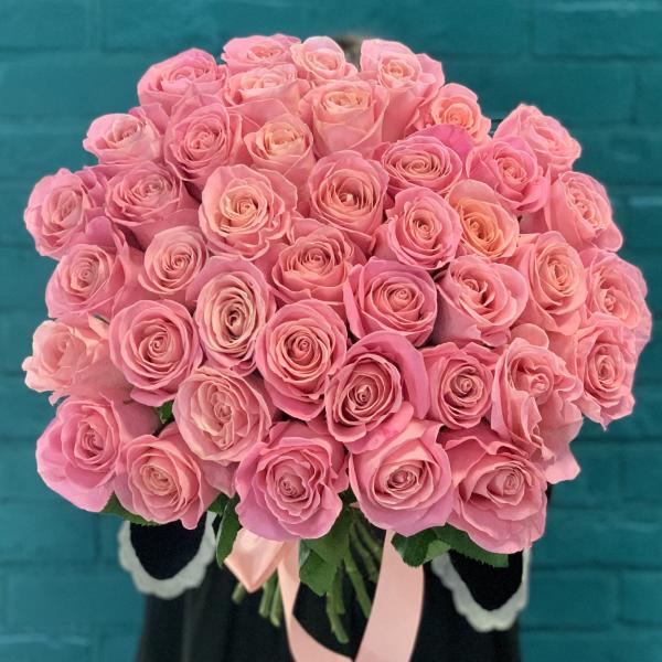 41  розовая роза “Джуси“